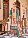 Fatima By Mukesh Pure Crape Silk Digital Print Top With Plazo Dupatta Suppliers In India
